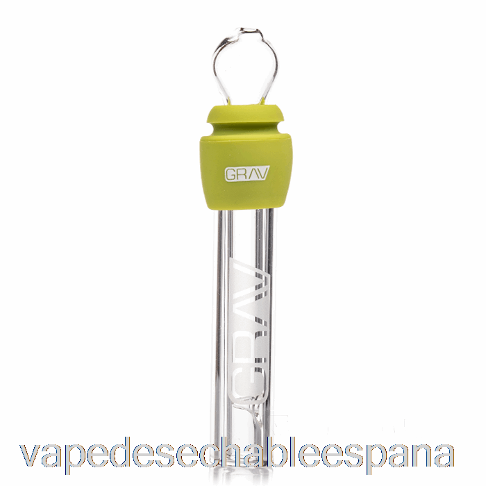 Vape Desechable España Grav Glass Blunt Con Silicona Verde Aguacate
